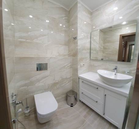 Проект санузла с коллекцией Kerasol Persia Canela